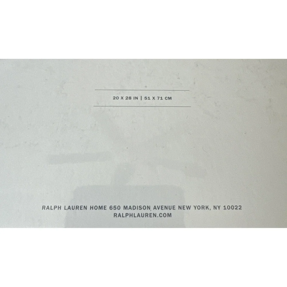 Ralph Lauren Home Oakfield Quilted‎ Standard Sham White 20X28